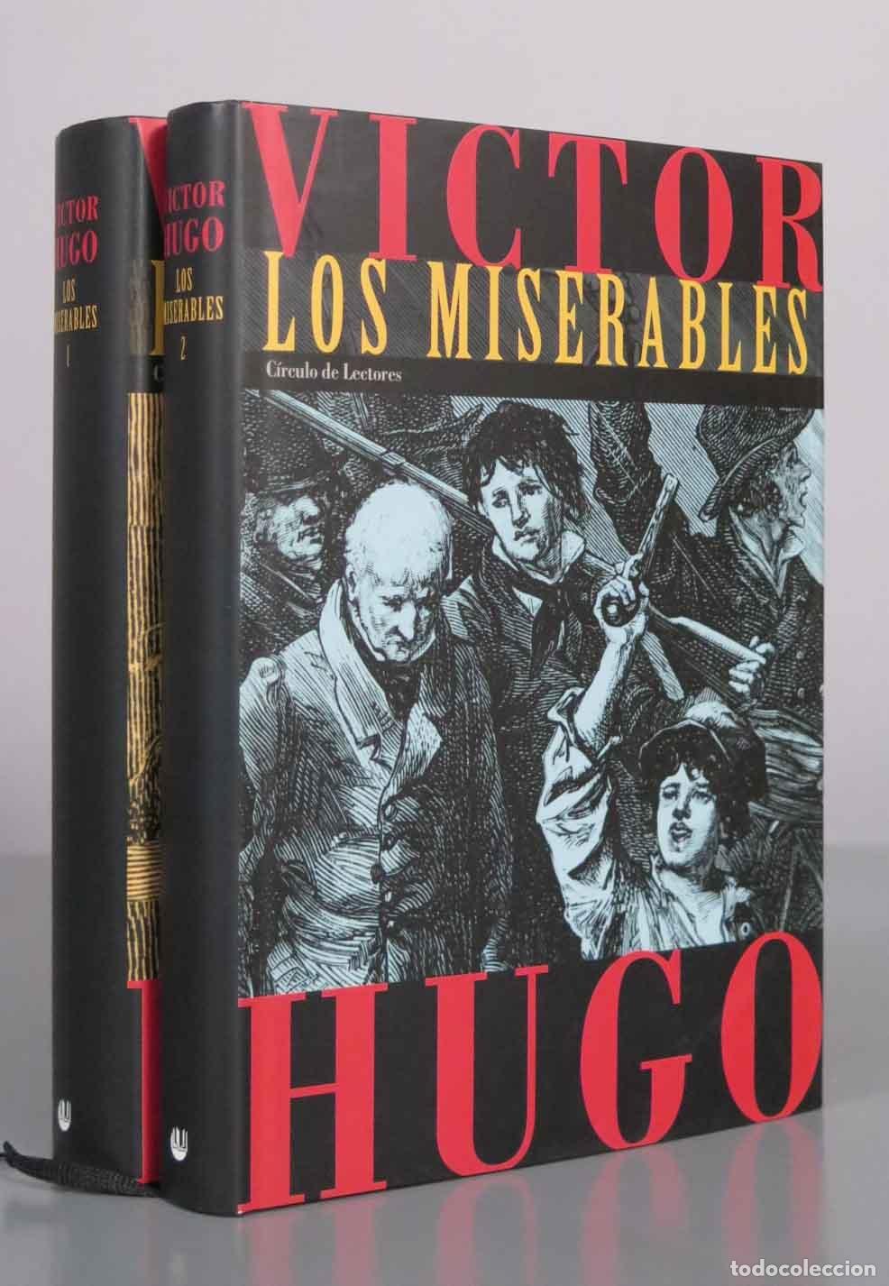 Libros de segunda mano: Los Miserables - Victor Hugo - C&iacute;rculo de Lectores. 2 TOMOS