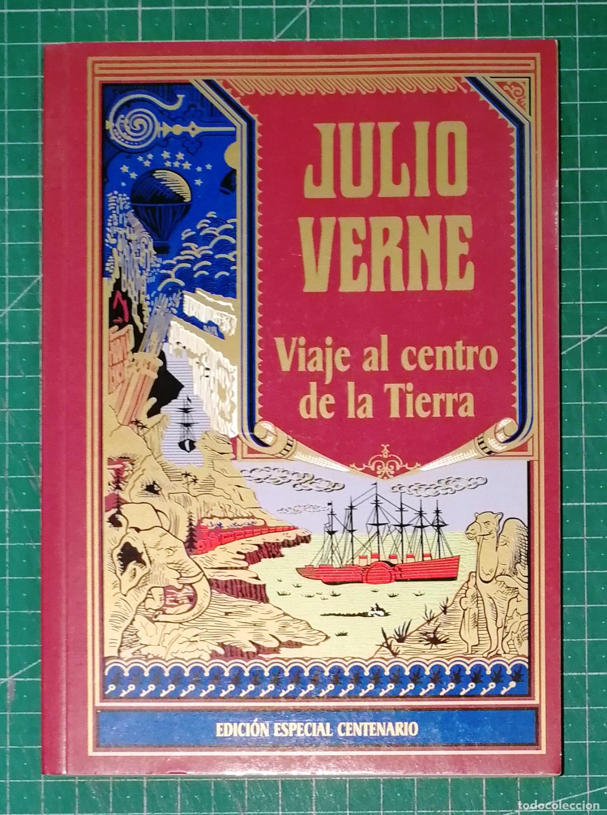 Libros de segunda mano: VIAJE AL CENTRO DE LA TIERRA (Biblioteca Julio Verne). - Ed. especial centenario. - RBA, 2004