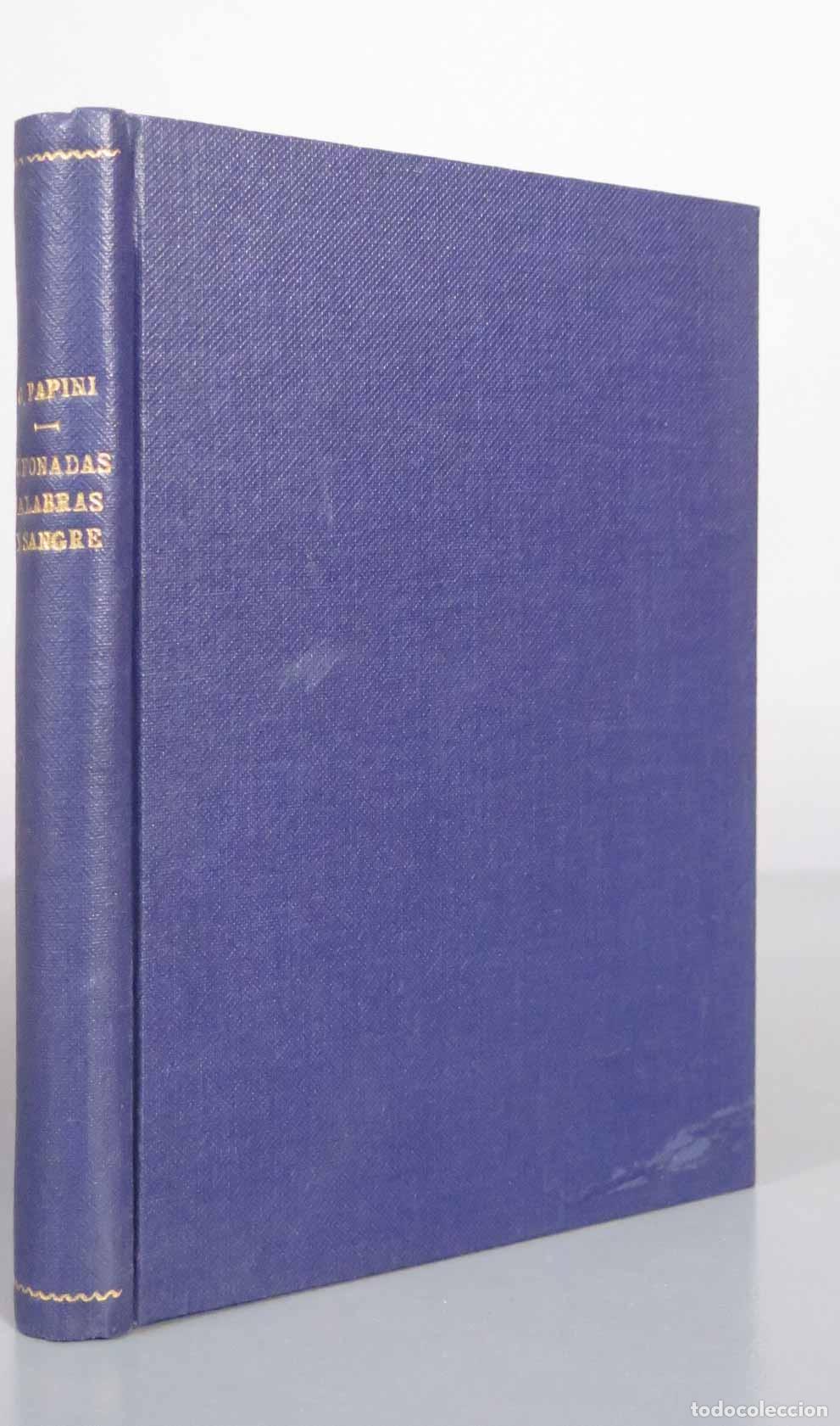 Libros de segunda mano: Bufonadas - Palabras y sangre - Giovanni Papini - Biblioteca Nueva