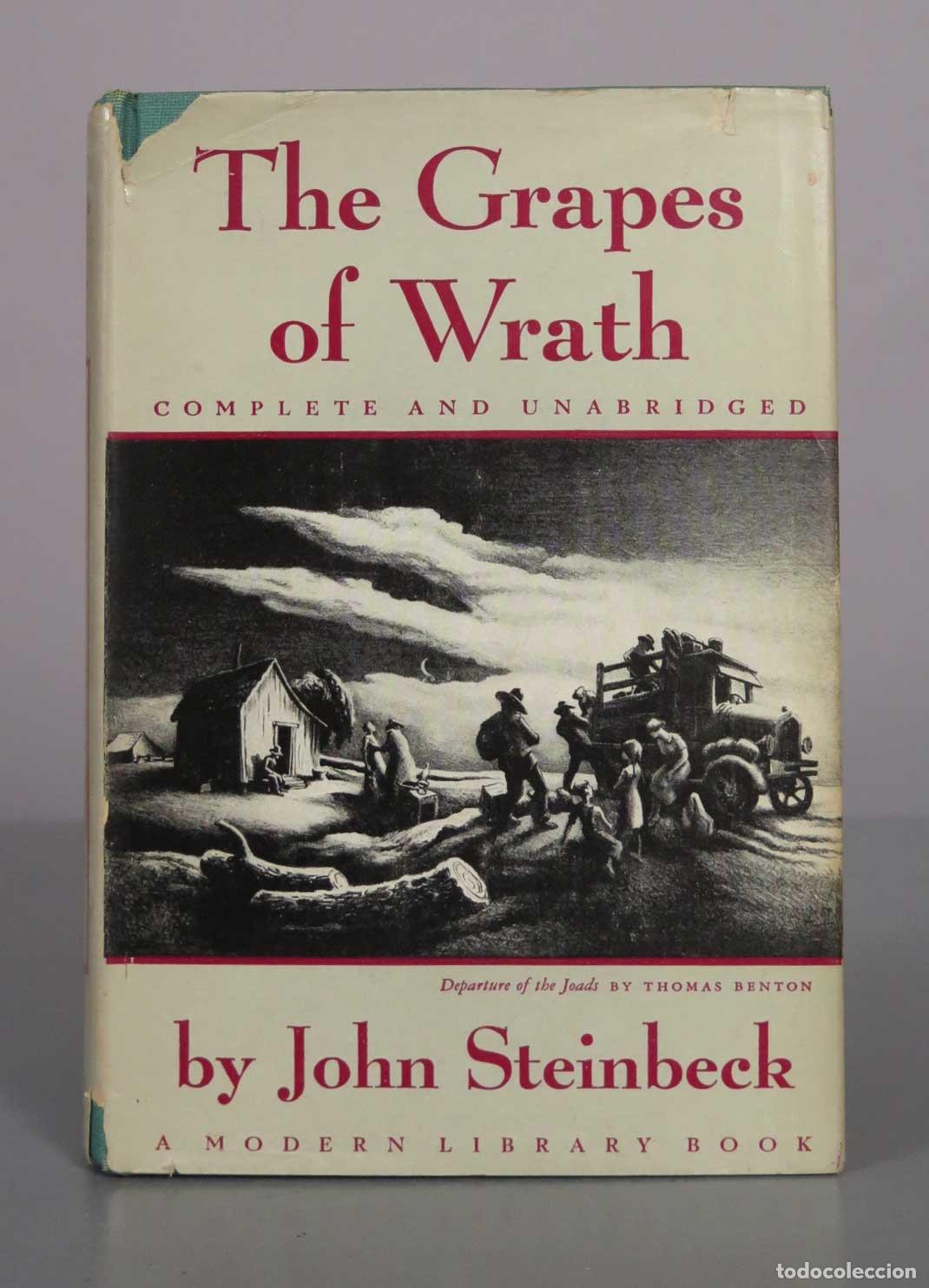 Libros de segunda mano: The Grapes of Wrath - John Steinbeck - The Modern Library