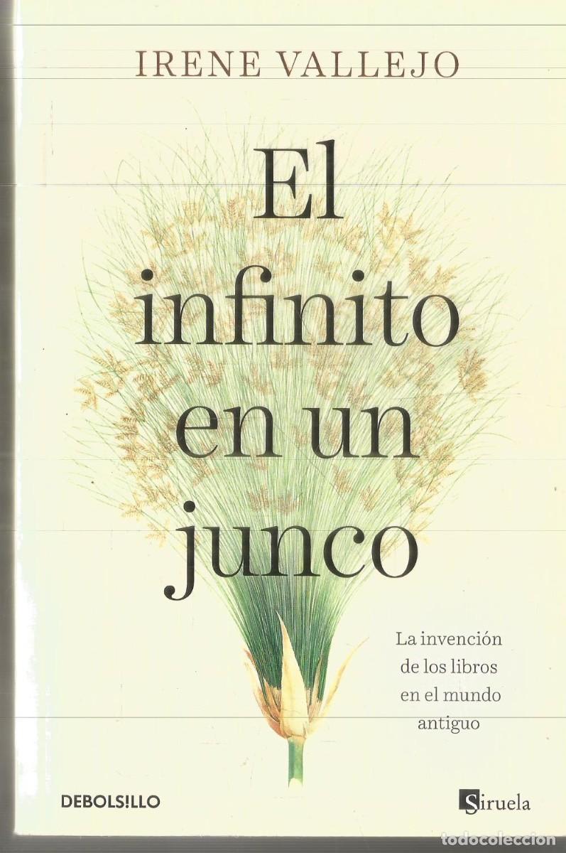 Libros de segunda mano: IRENE VALLEJO. EL INFINITO EN UN JUNCO. DEBOLSILLO.