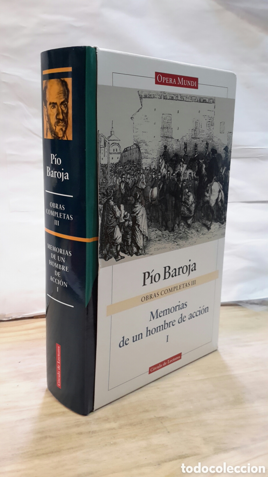Livros em segunda m&atilde;o: Pio Baroja - (obras completas III) Memorias de un hobre de accion 1