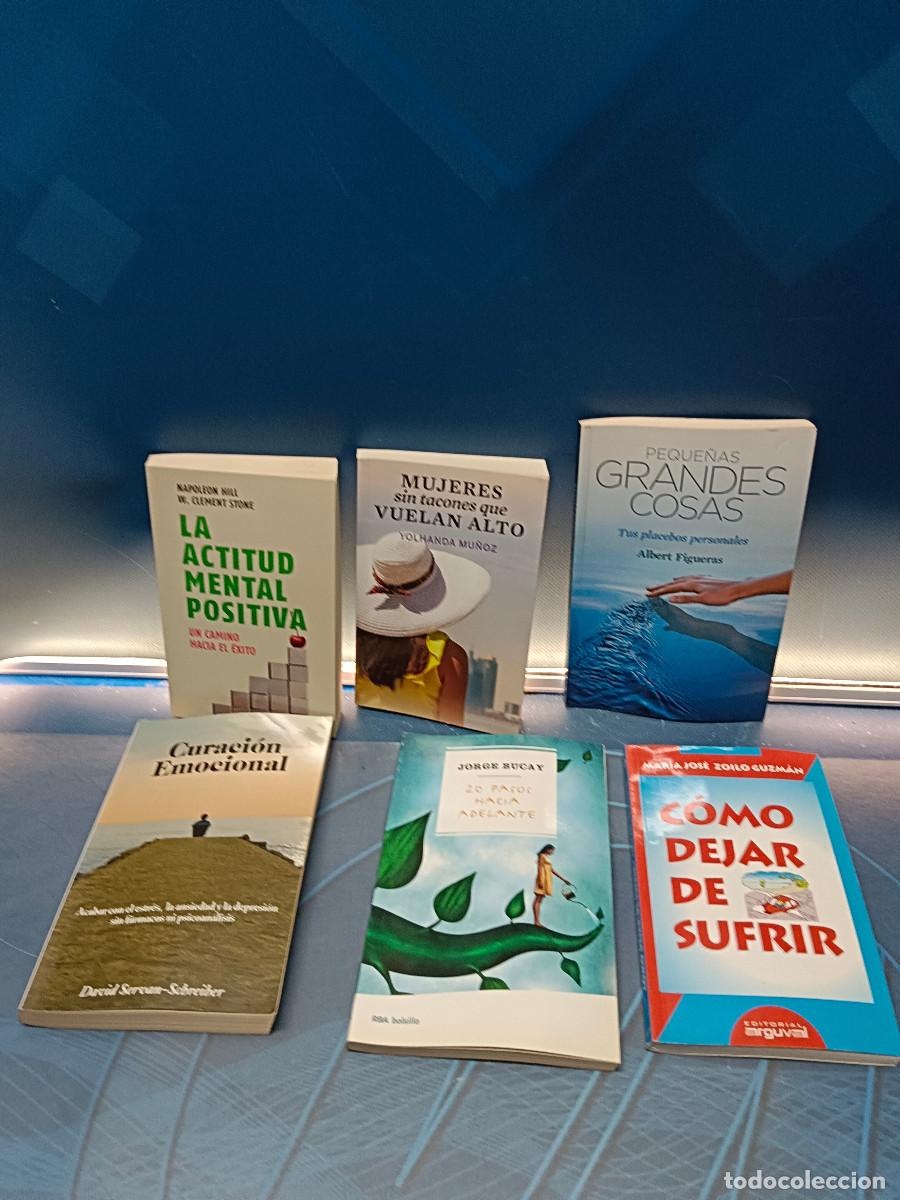 Libros de segunda mano: 6 libros de autoayuda diferentes autores