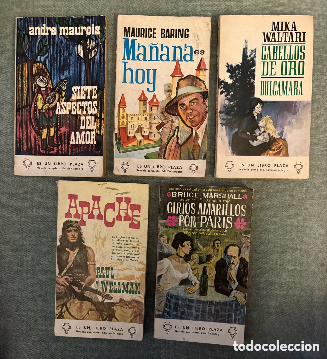 Second hand books: 12 NOVELAS DE BOLSILLO PLAZA Y JAN&Eacute;S