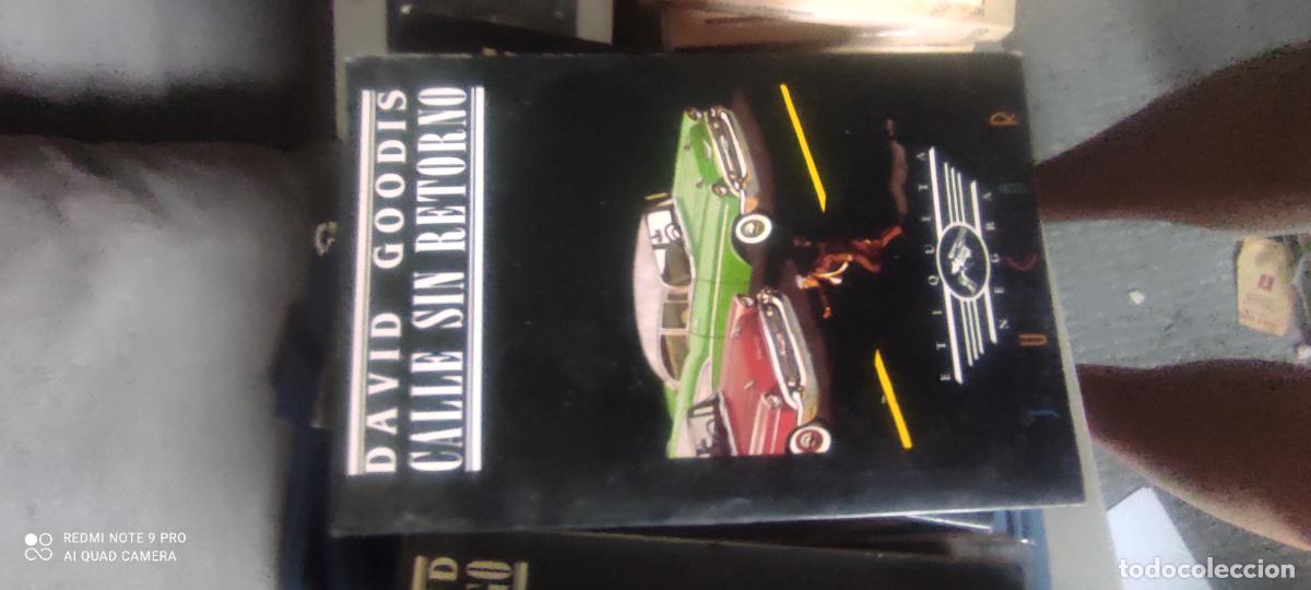Libros de segunda mano: CALLE SIN RETORNO - DAVID GOODIS - ED. J&Uacute;CAR - 1986