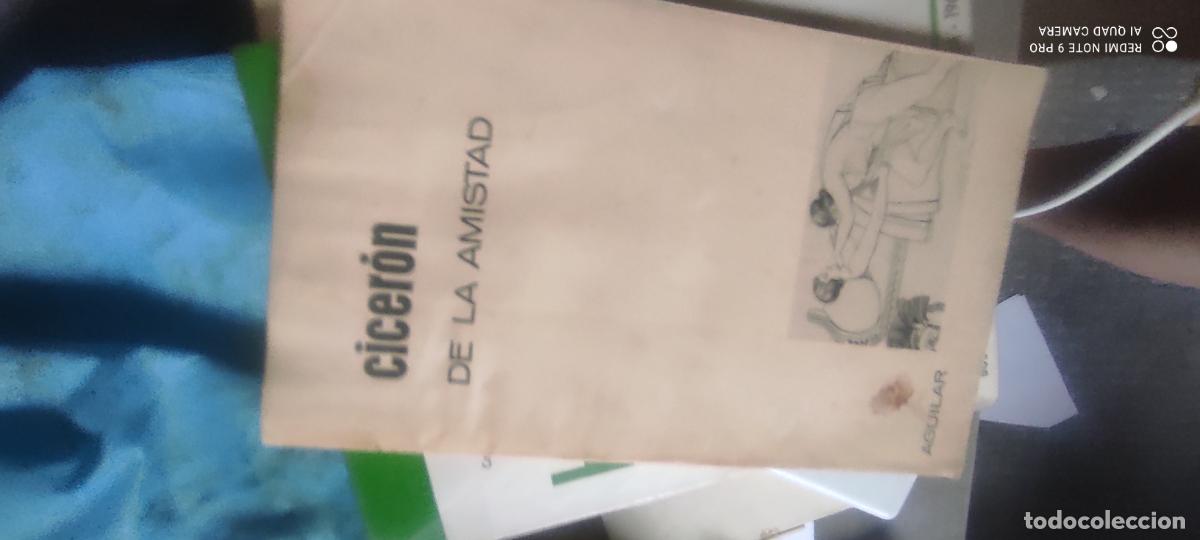 Libros de segunda mano: CICER&Oacute;N - LA AMISTAD - Madrid 1964 clasicos libro