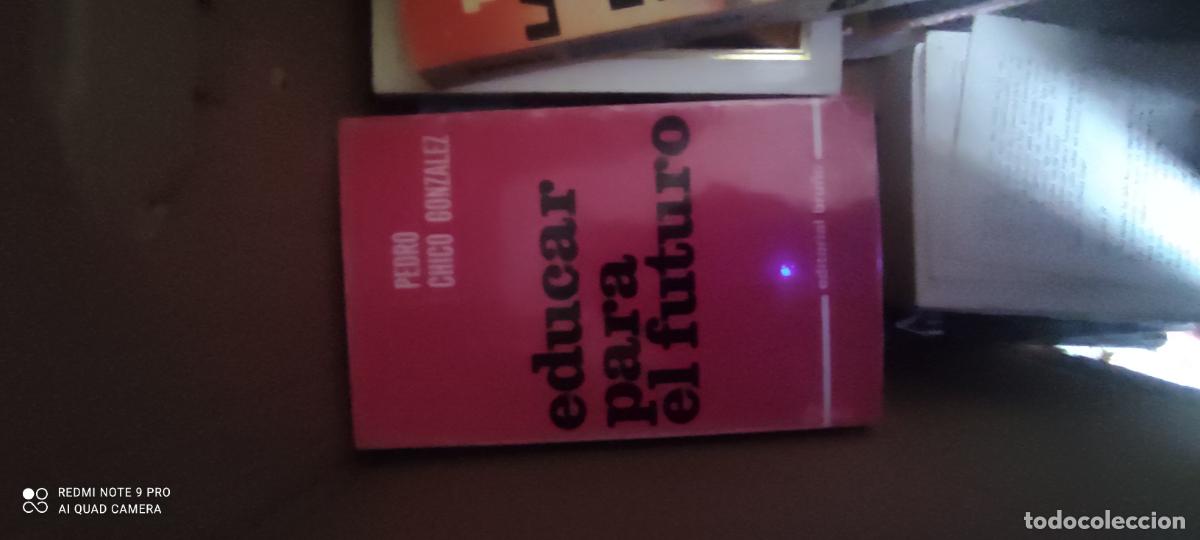 Libros de segunda mano: EDUCAR PARA EL FUTURO - PEDRO CHICO GONZ&Aacute;LEZ - EDITORIAL BRU&Ntilde;O