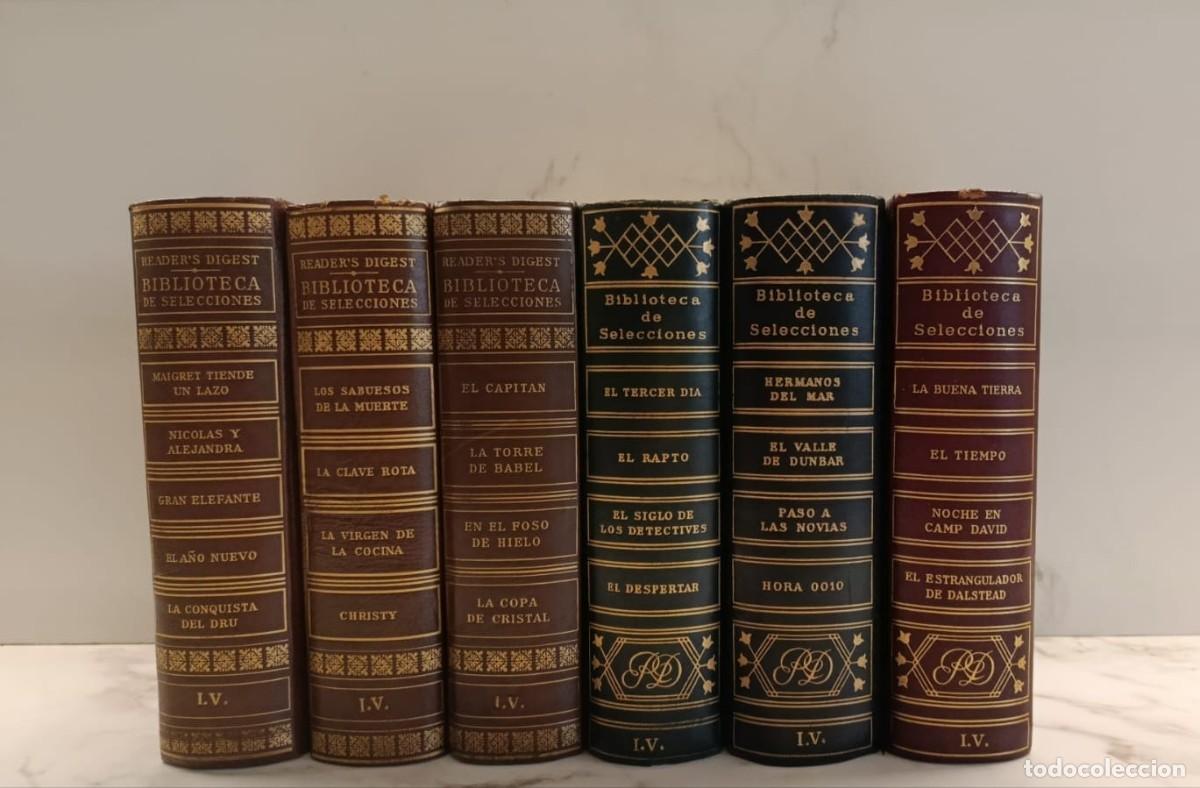 Libros de segunda mano: Lote 6 Vol&uacute;menes Biblioteca de Selecciones Reader's Digest. Ilustrados.+ Doc efimera