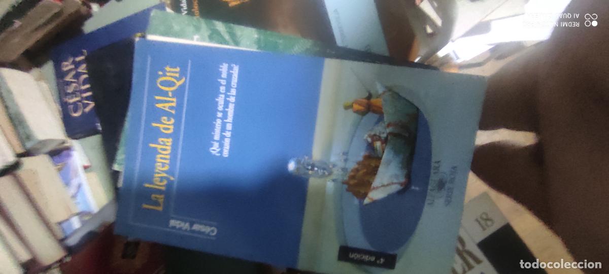 Libros de segunda mano: LA LEYENDA DE AL-QIT - CESAR VIDAL - ALFAGUARA - 2000