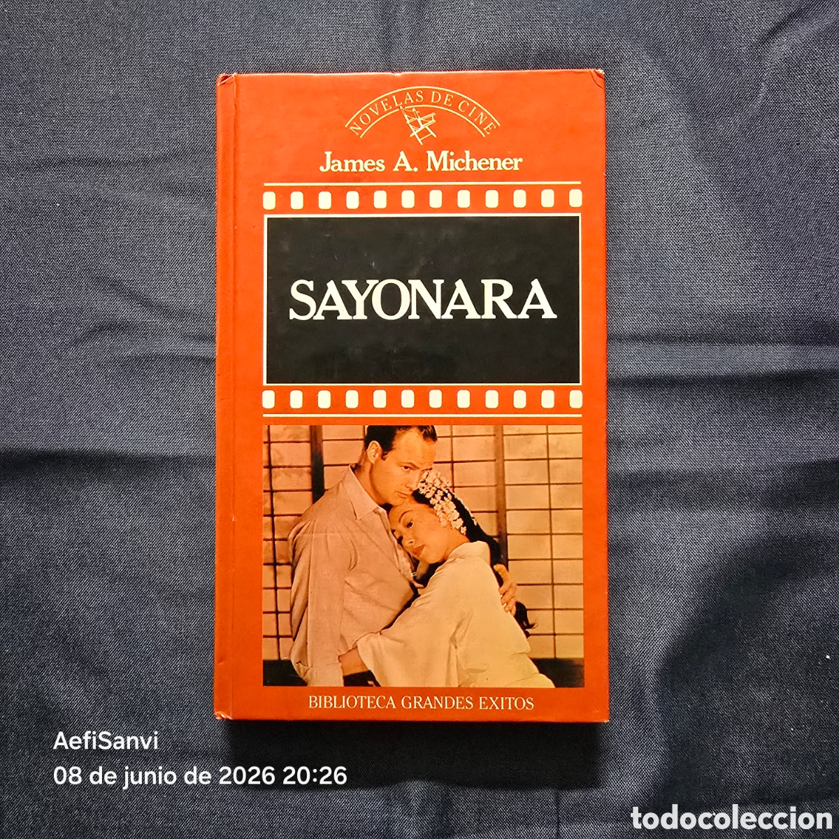 Libros de segunda mano: SAYONARA (JAMES A. MICHENER) (NOVELAS DE CINE)