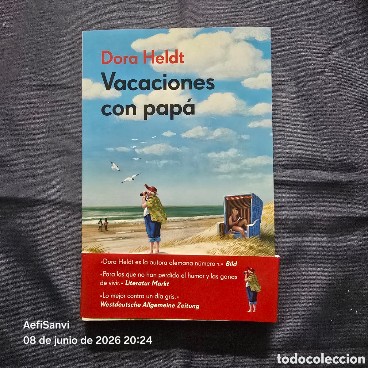 Libros de segunda mano: VACACIONES CON PAP&Aacute; (DORA HELDT)