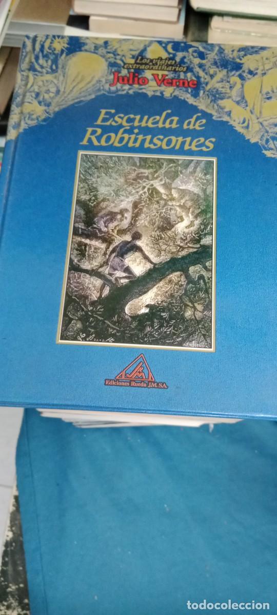 Libros de segunda mano: ESCUELA DE ROBINSONES JULIO VERNE . LIBRO GG-IM