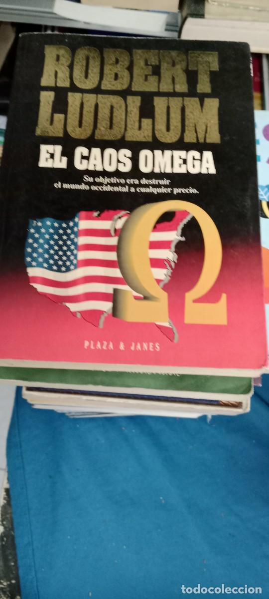 Libros de segunda mano: EL CAOS OMEGA ROBERT LUDLUM LIBRO GG-IM