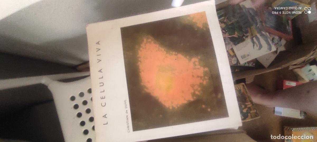 Libros de segunda mano: LA CELULA VIVA (CHRISTIAN DE DUVE)