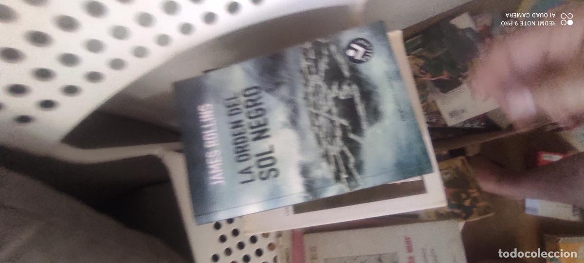 Libros de segunda mano: LA ORDEN DEL SOL NEGRO DE JAMES ROLLINS (ROCABOLSILLO)