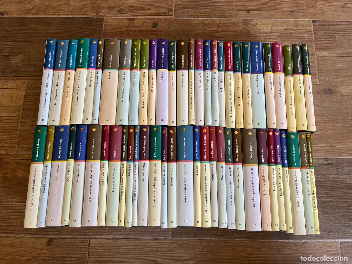 Libros de segunda mano: BIBLIOTECA 100 MEJORES NOVELAS SIGLO XX EL MUNDO - 58 EJEMPLARES CASI 20 KILOS DE PESO