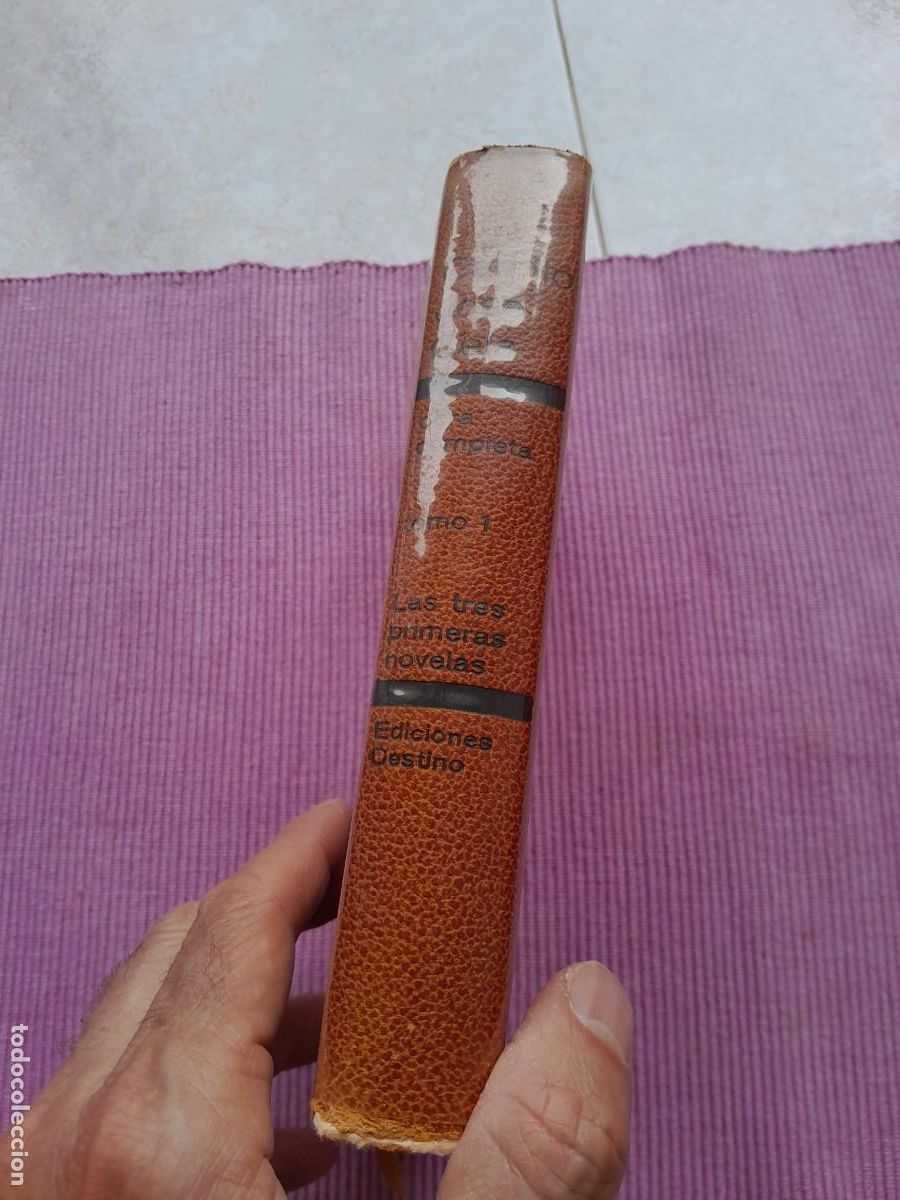 Libros de segunda mano: CAMILO JOSE CELA OBRA COMPLETA TOMO I. DESTINO 1962. PIEL.
