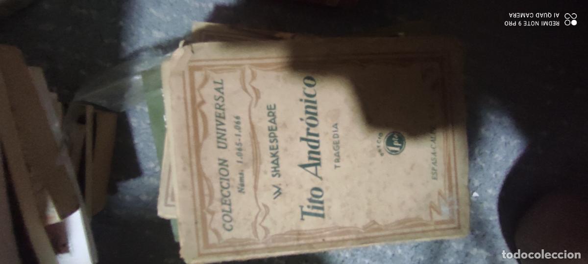 Libros de segunda mano: TITO ANDRONICO/WILLIAM SHAKESPEARE/ESPASA-CALPE 1928