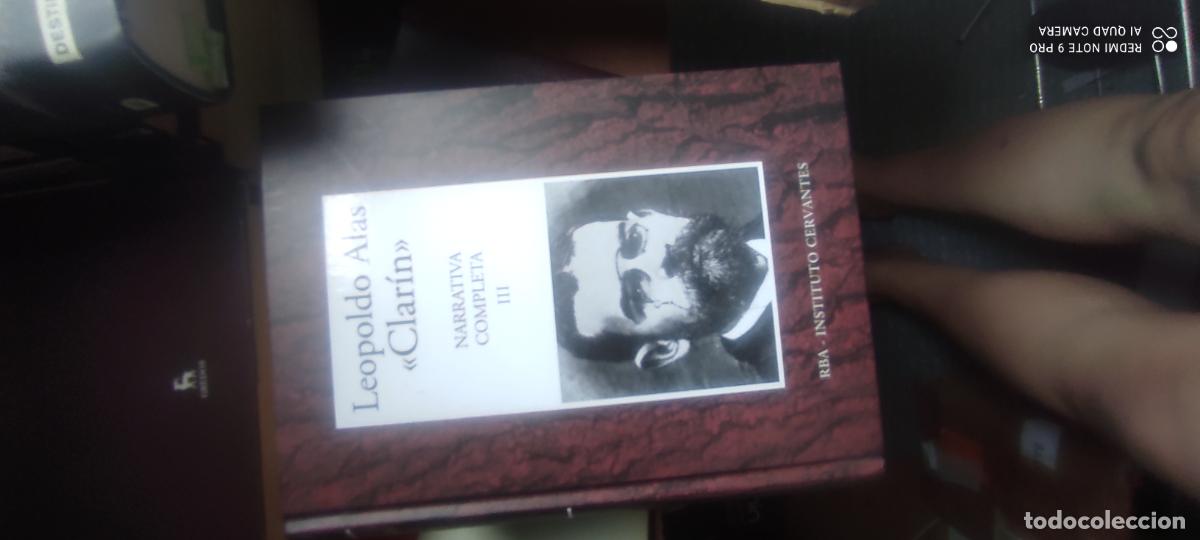 Libros de segunda mano: NARRATIVA COMPLETA III 3 - LEOPOLDO ALAS CLAR&Iacute;N
