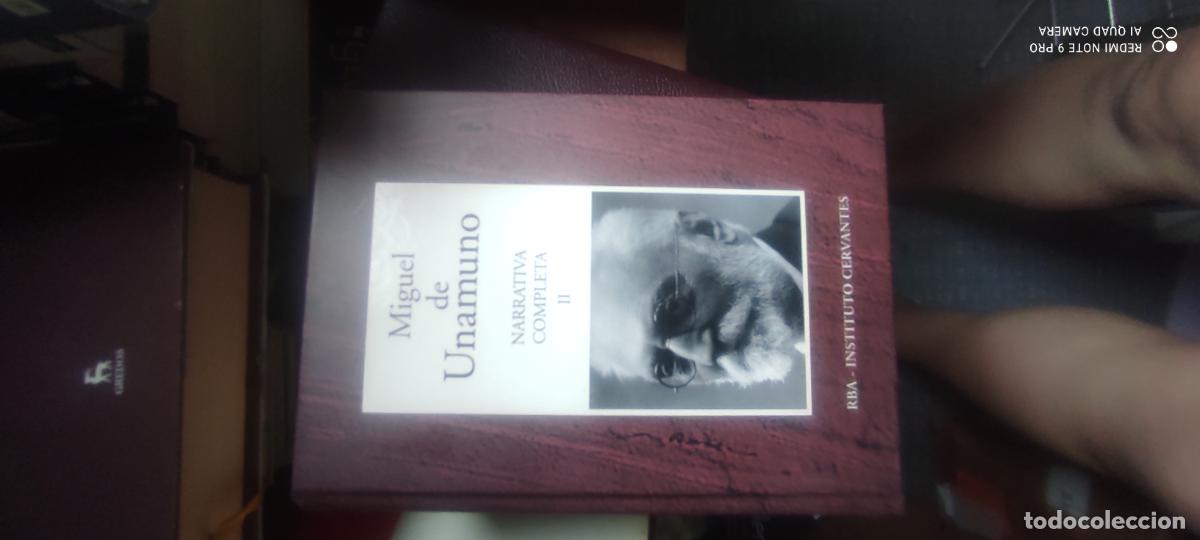 Libros de segunda mano: Narrativa completa Vol II, de Miguel de Unamuno