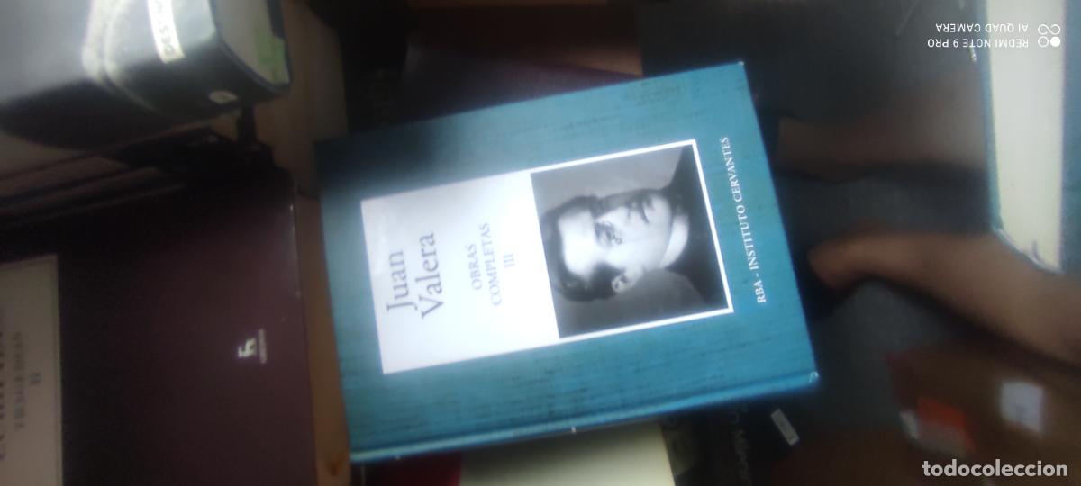 Libros de segunda mano: Obras Completas III Juan Valera. RBA Editores, Instituto Cervantes, 2007.