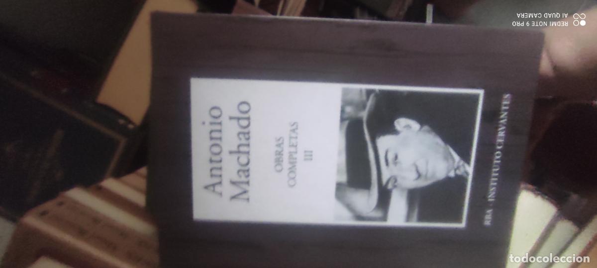 Libros de segunda mano: Antonio Machado, Obras completas III