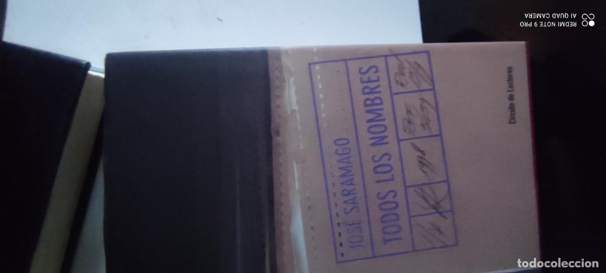 Libros de segunda mano: TODOS LOS NOMBRES, SARAMAGO.
