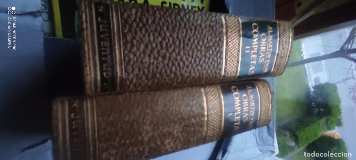 Libros de segunda mano: J.L.MARTIN VIGIL, OBRAS COMPLETAS, TOMOS 1 Y 2, EDITORIAL JUVENTUD