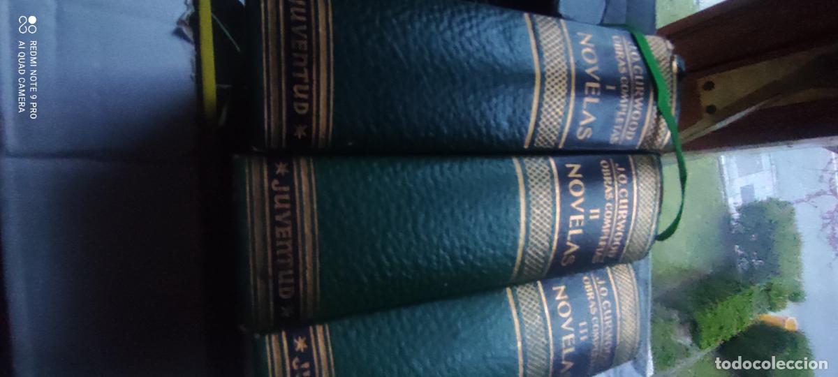 Libros de segunda mano: J.O.Curwood, Obras Completas, Novelas, Ed. Juventud, tomos 1.2.3