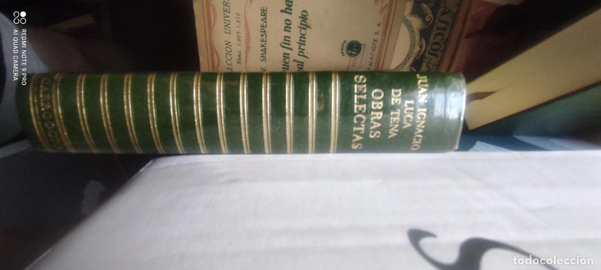 Libros de segunda mano: Luca de Tena. Obras selectas