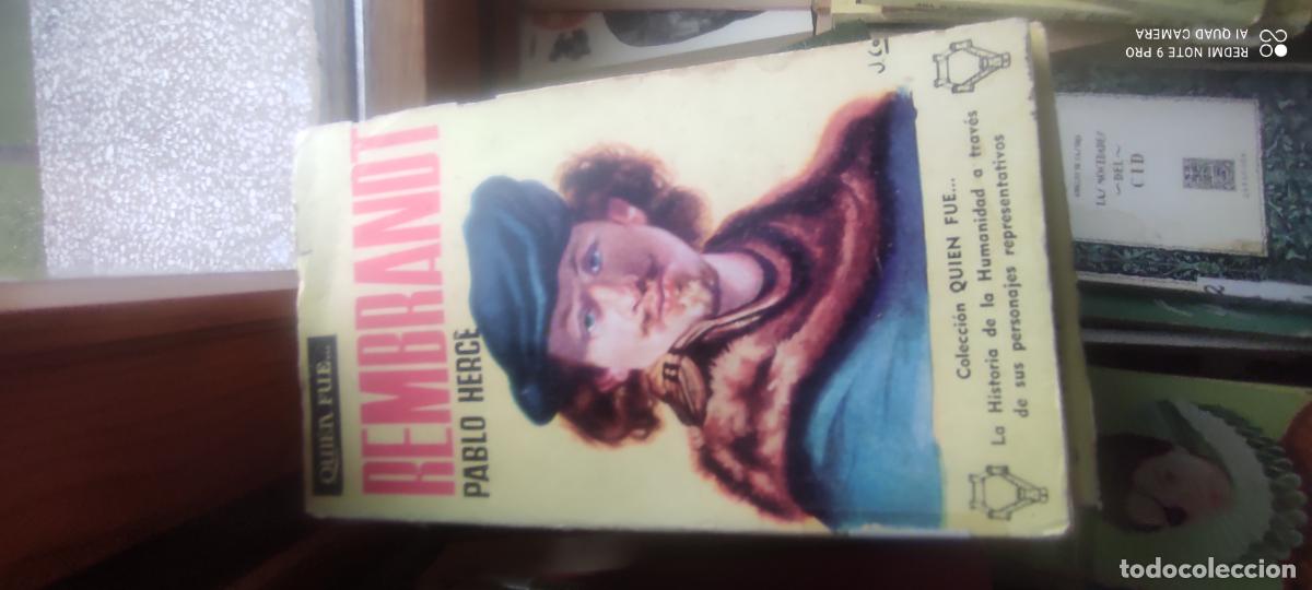 Libros de segunda mano: Quien fue?... Rembrandt