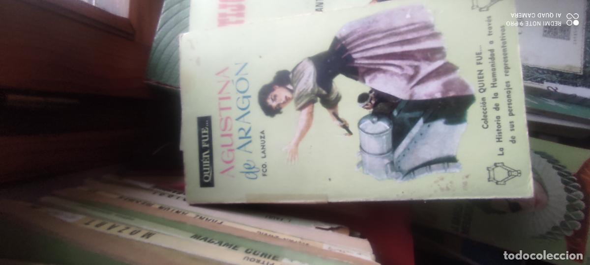 Libros de segunda mano: Quien fue?... agustina de Arag&oacute;n