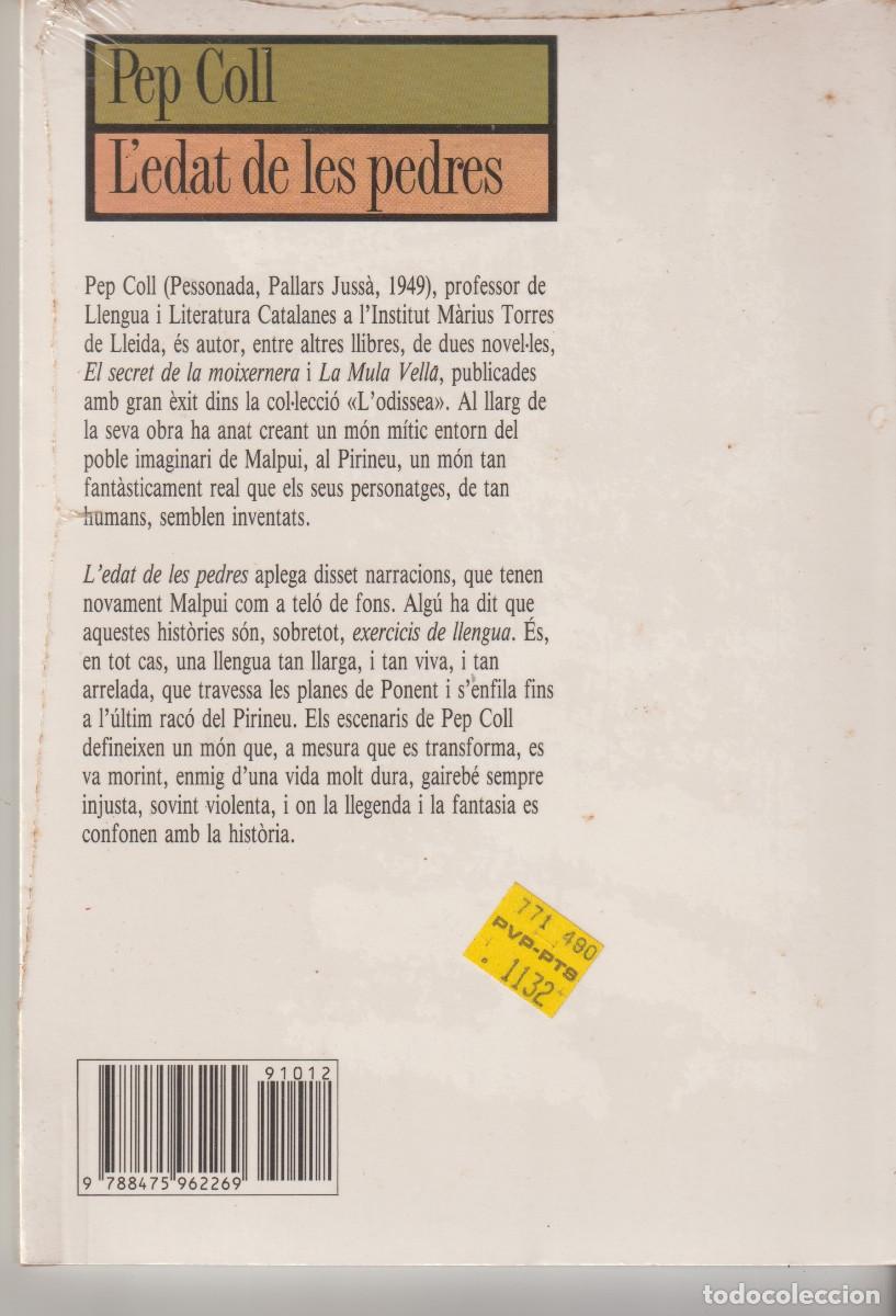 Libros de segunda mano: l'edat de les pedres. pep coll