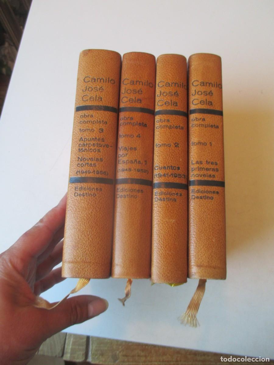 Libros de segunda mano: CAMILO JOS&Eacute; CELA Obra completa ( 4 tomos) W40691