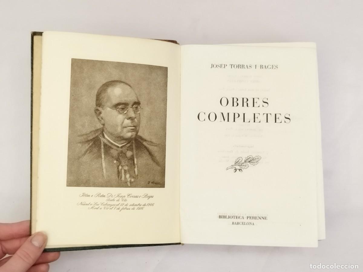 Livres d'occasion: Josep Torras i Bages. Obres completes. Barcelona, 1948. Editorial Selecta.