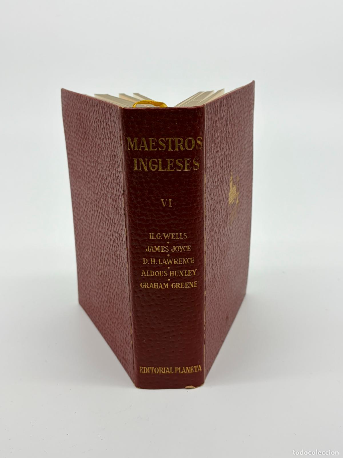 Libros de segunda mano: James Joyce, Aldous Huxley, H.G. Wells y otros - Maestros ingleses VI (Ulises, Un mundo feliz, La gu