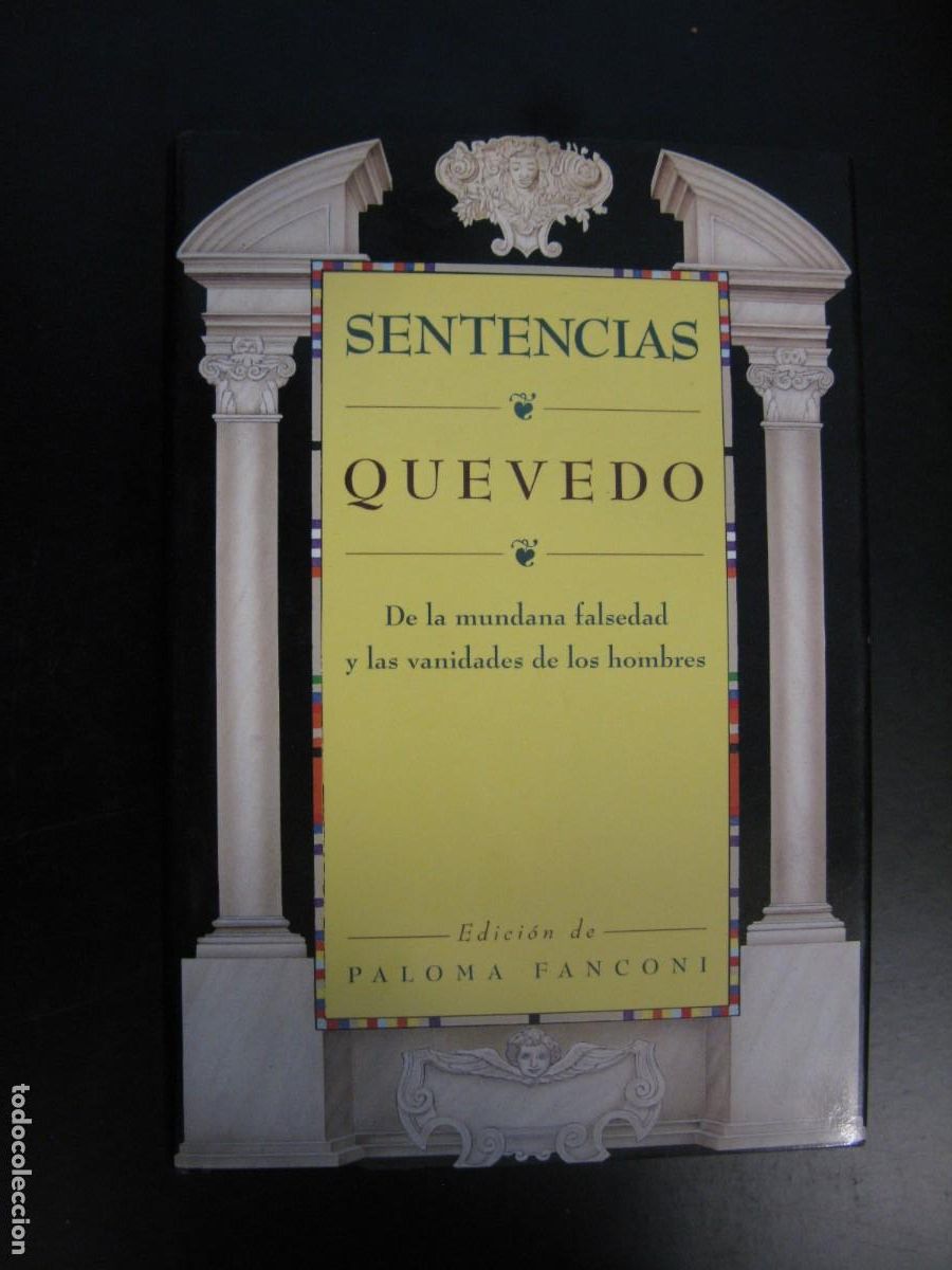 Gebrauchte B&uuml;cher: Sentencias: De la mundana falsedad y las vanidades de los hombres - De Quevedo, Francisco