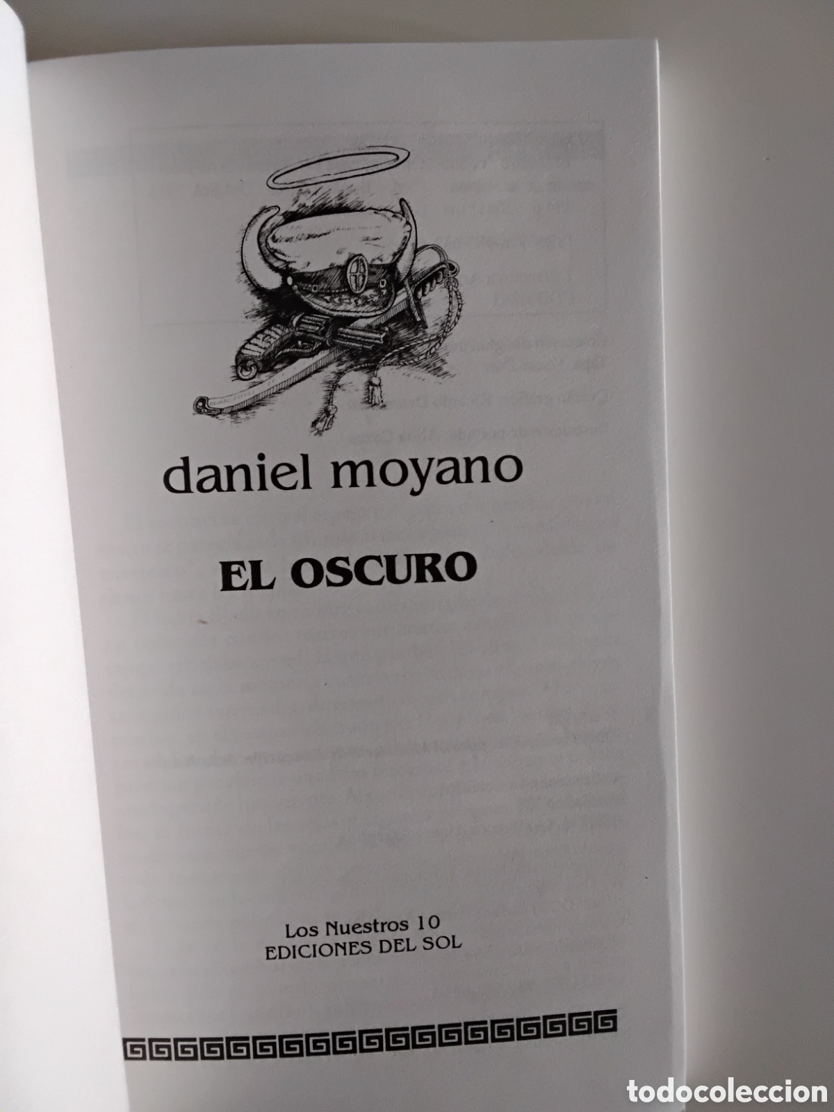 Libros de segunda mano: Daniel Moyano &ndash; El oscuro &ndash; Ediciones del Sol, 2013 - Foto 3