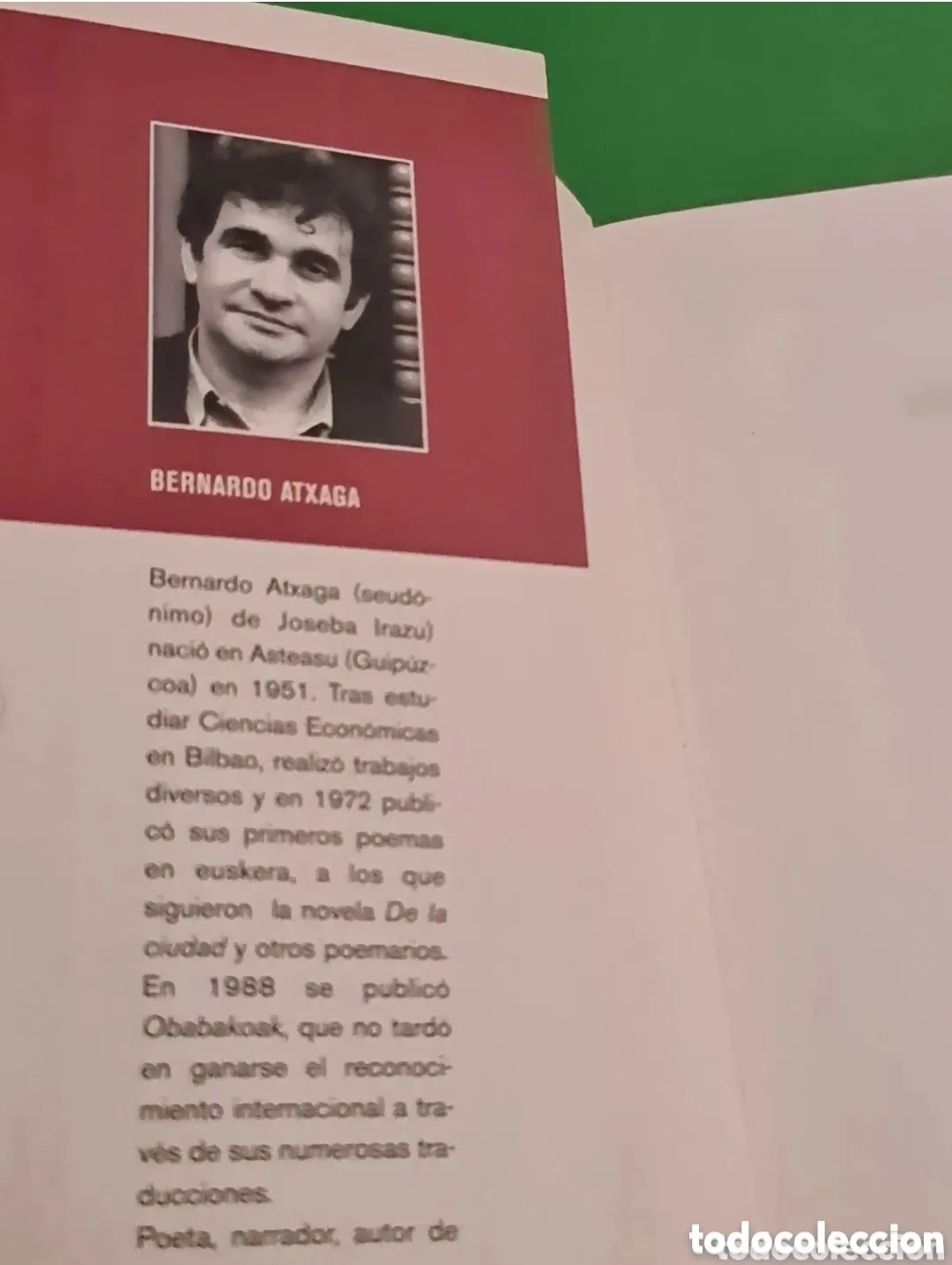 Libros de segunda mano: Bernardo Atxaga / ObabaKoak - Foto 3
