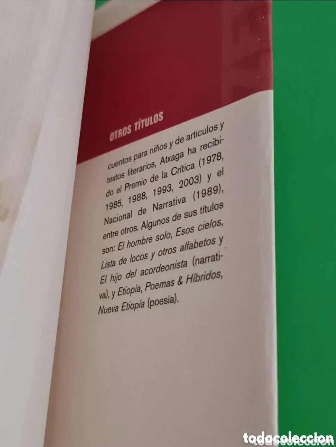 Libros de segunda mano: Bernardo Atxaga / ObabaKoak - Foto 4