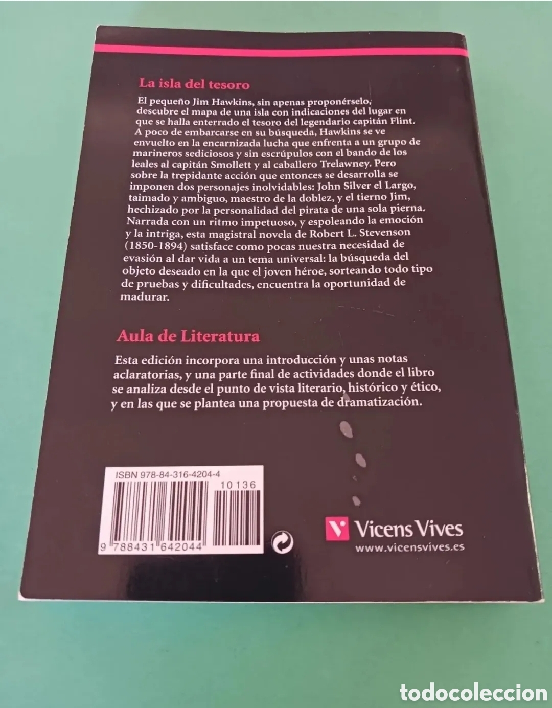 Libros de segunda mano: Libro, La isla del tesoro. - Foto 6