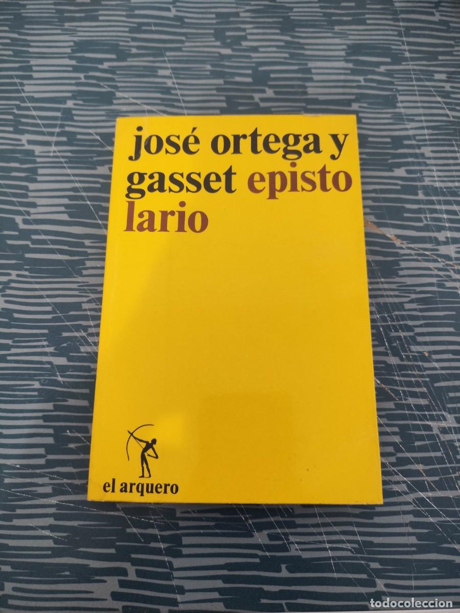 Libros de segunda mano: JOSE ORTEGA Y GASSET, EPISTOLARIO, REVISTA DE OCCIDENTE,1974,168 P&Aacute;GINAS.