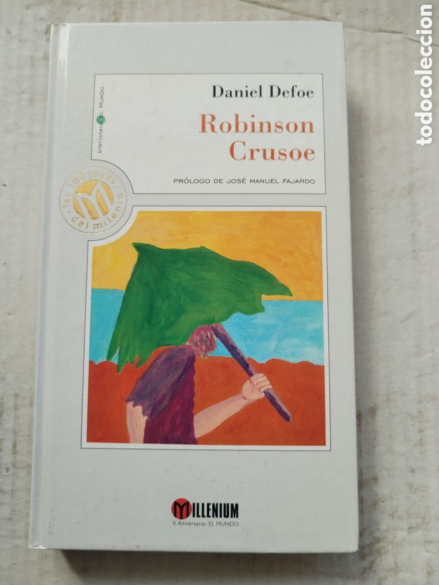 Libros de segunda mano: ROBINSON CRUSOE/DANIEL DEFOE COLECCI&Oacute;N MILLENIUM