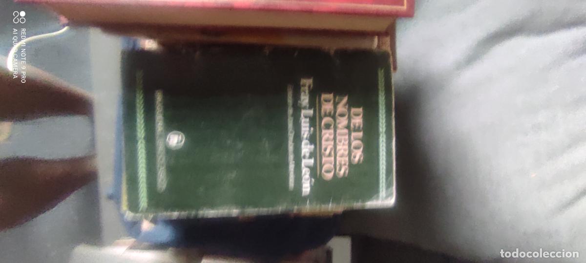Libros de segunda mano: De los nombres de cristo - Fray Luis de Leon