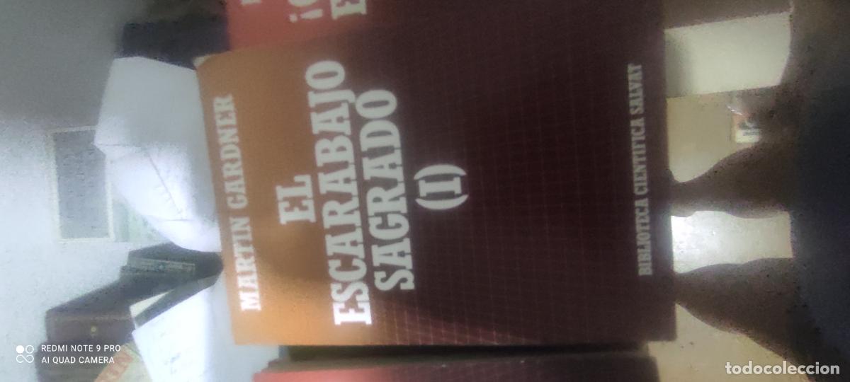 Libros de segunda mano: el escarabajo sagrado I Biblioteca Cient&iacute;fica