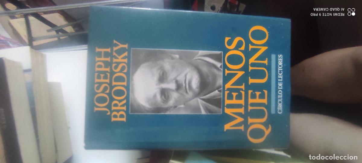 Libros de segunda mano: Menos que uno - Joseph Brodsky