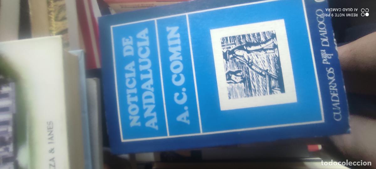 Libros de segunda mano: ALFONSO C. COMIN - NOTICIA DE ANDALUC&Iacute;A l