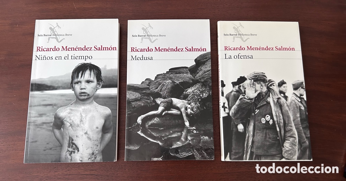 Libros de segunda mano: LOTE RICARDO MEN&Eacute;NDEZ SALM&Oacute;N. MEDUSA. NI&Ntilde;OS EN EL TIEMPO. LA OFENSA