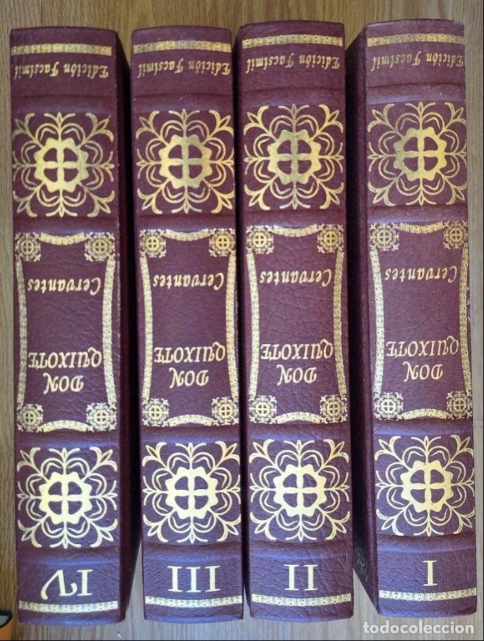 Libros de segunda mano: EL INGENIOSO HIDALGO DON QUIXOTE DE LA MANCHA. EDICION FACSIMILAR CORREGIDA POR LA REAL ACADEMIA ESP