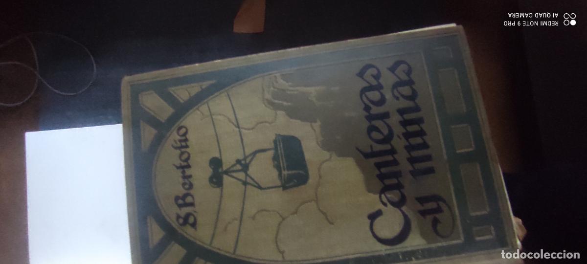 Libros de segunda mano: CANTERAS Y MINAS. S. BERTOLIO. 1922 l
